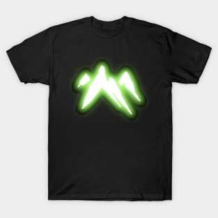 Neon Earth Symbol T-Shirt